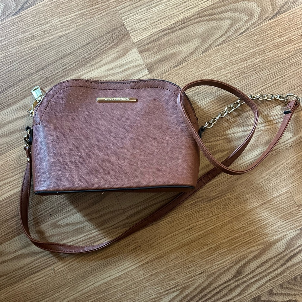 Steve Madden Brown Crossbody Bag